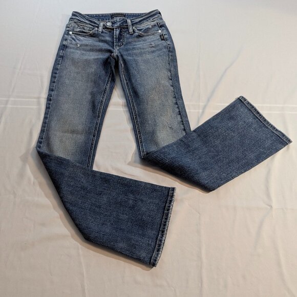 NWOT Silver Jeans Tuesday Slim Boot Size 25W/31L - Picture 1 of 12